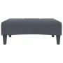 Sofá cama de 2 plazas con taburete terciopelo gris oscuro by , Sofas - Ref: Foro24-3258117, Price: 333,88 €, Discount: %