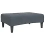 Sofá cama de 2 plazas con taburete terciopelo gris oscuro by , Sofas - Ref: Foro24-3258117, Price: 333,88 €, Discount: %