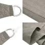 Toldo de vela rectangular HDPE gris claro 160 g/m² 4x5 m von , Sonnenschirme - Ref: Foro24-4001990, Preis: 40,26 €, Rabatt: %