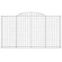 Cestas de gaviones 12 uds forma de arco hierro 300x30x160/180cm de , Maceteros y jardineras - Ref: Foro24-3146585, Precio: 1,...