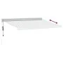 Toldo retráctil aluminio y tela gris antracita y blanco 3x2,5 m de , Toldos - Ref: Foro24-3216133, Precio: 586,91 €, Descuent...