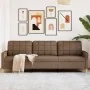 Sofá de 3 plazas de tela marrón 210 cm von , Sofas - Ref: Foro24-4007417, Preis: 310,18 €, Rabatt: %