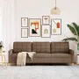 Sofá de 3 plazas de tela marrón 210 cm von , Sofas - Ref: Foro24-4007417, Preis: 310,18 €, Rabatt: %