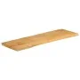 Tablero de mesa borde natural madera maciza mango 110x40x2,5 cm von , Tischplatten - Ref: Foro24-370709, Preis: 61,41 €, Raba...
