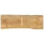 Tablero de mesa borde natural madera maciza mango 110x40x2,5 cm von , Tischplatten - Ref: Foro24-370709, Preis: 61,41 €, Raba...