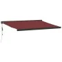 Toldo retráctil automático burdeos 450x300 cm by , Awnings - Ref: Foro24-3215331, Price: 720,02 €, Discount: %