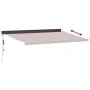 Toldo retráctil automático burdeos 450x300 cm by , Awnings - Ref: Foro24-3215331, Price: 720,02 €, Discount: %