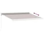 Toldo retráctil manual marrón 350x250 cm by , Awnings - Ref: Foro24-3215719, Price: 788,68 €, Discount: %