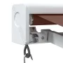 Toldo retráctil manual marrón 350x250 cm by , Awnings - Ref: Foro24-3215719, Price: 788,68 €, Discount: %
