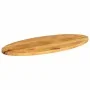 Tablero de mesa ovalado madera maciza de mango 110x40x3,8 cm von , Tischplatten - Ref: Foro24-370871, Preis: 67,07 €, Rabatt: %