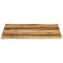 Tablero de mesa borde natural madera mango rugosa 100x80x3,8 cm by , Table tops - Ref: Foro24-370700, Price: 151,99 €, Discou...