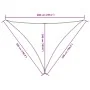 Toldo de vela triangular tela Oxford naranja 5x5x6 m by , Umbrellas - Ref: Foro24-135733, Price: 43,94 €, Discount: %