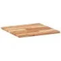 Tablero de mesa cuadrado madera maciza de acacia 50x50x2 cm de , Tableros para mesas - Ref: Foro24-4008719, Precio: 33,02 €, ...