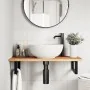 Encimera tocador baño madera acacia acabado aceite 80x40x2cm de , Tocadores de baño - Ref: Foro24-3279688, Precio: 46,74 €, D...