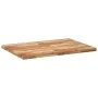 Encimera tocador baño madera acacia acabado aceite 80x70x4 cm de , Accesorios y productos para escritorios - Ref: Foro24-3279...