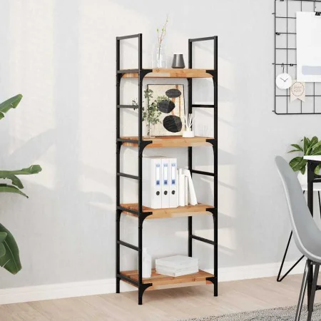 Estante flotante madera acacia maciza acabado aceite 40x30x4 cm by , Shelves and shelves - Ref: Foro24-3279603, Price: 33,73 ...