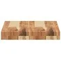 Estante flotante madera acacia maciza acabado aceite 40x30x4 cm by , Shelves and shelves - Ref: Foro24-3279603, Price: 33,73 ...