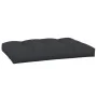 Cojín de asiento de jardín de tela negro 120x80x12 cm von , Kissen für Stühle und Sofas - Ref: Foro24-360520, Preis: 50,97 €,...