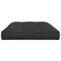 Cojín de asiento de jardín de tela negro 120x80x12 cm von , Kissen für Stühle und Sofas - Ref: Foro24-360520, Preis: 50,97 €,...