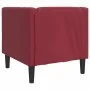 Sillón Chesterfield de cuero artificial rojo tinto von , Sofas - Ref: Foro24-372656, Preis: 176,51 €, Rabatt: %