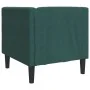 Sillón Chesterfield de terciopelo verde oscuro by , Sofas - Ref: Foro24-372675, Price: 160,59 €, Discount: %