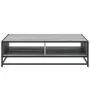 Mesa centro madera ingeniería y metal gris Sonoma 100x100x30 cm de , Mesas de centro - Ref: Foro24-848777, Precio: 81,01 €, D...
