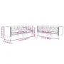 Juego de sofás Chesterfield 2 piezas cuero sintético marrón by , Sofas - Ref: Foro24-3209276, Price: 533,15 €, Discount: %