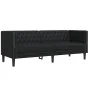 Juego de sofás Chesterfield 2 piezas cuero sintético negro von , Sofas - Ref: Foro24-3209274, Preis: 559,13 €, Rabatt: %