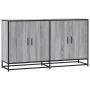 Aparador madera de ingeniería gris Sonoma 134x35x76 cm by , Sideboards - Ref: Foro24-3300818, Price: 140,11 €, Discount: %