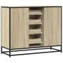 Aparador de madera de ingeniería roble Sonoma 92x35x76 cm by , Sideboards - Ref: Foro24-3300826, Price: 114,33 €, Discount: %