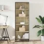 Estantería madera de ingeniería roble Sonoma 60x35x170,5 cm de , Librerías y estanterías - Ref: Foro24-3300851, Precio: 108,3...