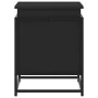 Caja almacenaje con tapa madera ingeniería negro 60x40x51,5 cm de , Cestas para almacenaje - Ref: Foro24-848794, Precio: 58,7...