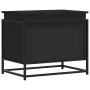 Caja almacenaje con tapa madera ingeniería negro 60x40x51,5 cm de , Cestas para almacenaje - Ref: Foro24-848794, Precio: 58,7...