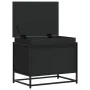 Caja almacenaje con tapa madera ingeniería negro 60x40x51,5 cm de , Cestas para almacenaje - Ref: Foro24-848794, Precio: 58,7...