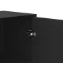 Aparador alto madera de ingeniería negro 68x35x139 cm by , Sideboards - Ref: Foro24-3300830, Price: 153,31 €, Discount: %