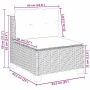 Set de sofás de jardín con cojines 9 pzas ratán sintético beige by , Garden sets - Ref: Foro24-3261769, Price: 675,43 €, Disc...
