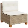 Juego de sofás jardín con cojines 4 pzas ratán sintético beige by , Garden sets - Ref: Foro24-3261781, Price: 299,64 €, Disco...