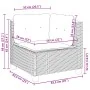 Juego de sofás jardín con cojines 4 pzas ratán sintético beige by , Garden sets - Ref: Foro24-3261781, Price: 299,64 €, Disco...