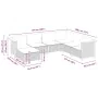 Set sofás de jardín 7 piezas y cojines ratán sintético beige by , Garden sets - Ref: Foro24-3261937, Price: 525,71 €, Discoun...