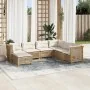 Set sofás de jardín 7 piezas y cojines ratán sintético beige by , Garden sets - Ref: Foro24-3261940, Price: 586,64 €, Discoun...