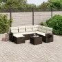Set sofás de jardín 8 piezas y cojines ratán sintético marrón de , Conjuntos de jardín - Ref: Foro24-3263849, Precio: 514,35 ...