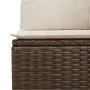 Set de sofás de jardín 9 pzas y cojines ratán sintético marrón by , Garden sets - Ref: Foro24-3275193, Price: 644,55 €, Disco...