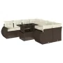 Set de sofás de jardín 9 pzas y cojines ratán sintético marrón von , Gartensets - Ref: Foro24-3268433, Preis: 669,46 €, Rabat...