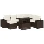Set sofás de jardín 8 piezas y cojines ratán sintético marrón von , Gartensets - Ref: Foro24-3269333, Preis: 580,30 €, Rabatt: %