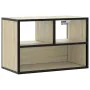 Mueble TV madera ingeniería y metal roble Sonoma 60x31x39,5 cm von , TV-Möbel - Ref: Foro24-848915, Preis: 33,46 €, Rabatt: %