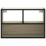 Mueble TV madera ingeniería y metal roble Sonoma 60x31x39,5 cm von , TV-Möbel - Ref: Foro24-848915, Preis: 33,46 €, Rabatt: %