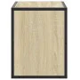 Mueble TV madera ingeniería y metal roble Sonoma 60x31x39,5 cm von , TV-Möbel - Ref: Foro24-848915, Preis: 33,46 €, Rabatt: %