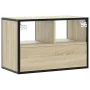 Mueble TV madera ingeniería y metal roble Sonoma 60x31x39,5 cm von , TV-Möbel - Ref: Foro24-848915, Preis: 33,46 €, Rabatt: %