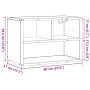 Mueble TV madera ingeniería y metal roble Sonoma 60x31x39,5 cm von , TV-Möbel - Ref: Foro24-848915, Preis: 33,46 €, Rabatt: %