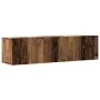 Mueble de TV de pared madera ingeniería envejecida 120x30x30 cm von , TV-Möbel - Ref: Foro24-856020, Preis: 77,66 €, Rabatt: %